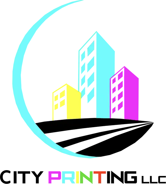 City skyline icon.
