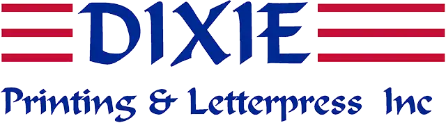DIXIE Printings & Letterpress Inc logo.