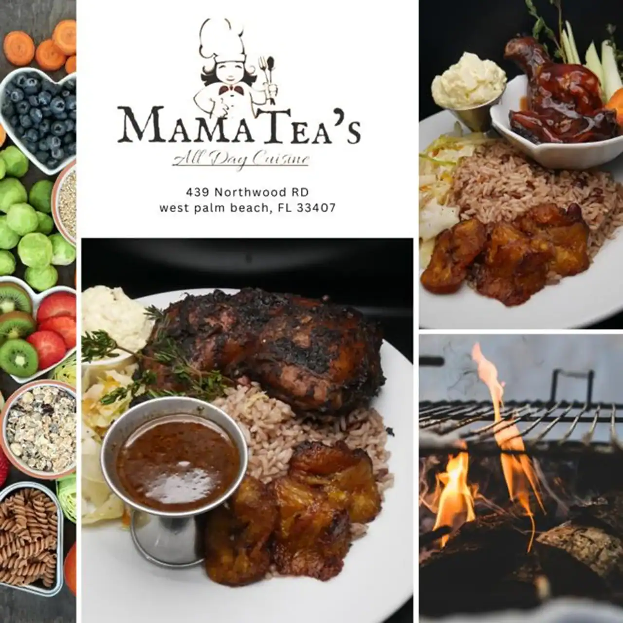 Mama Tea's logo.